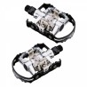 Pedales Mixtos Krayton con doble función compatible con Shimano
