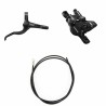 Freno Tras.Shimano 2 Pist. BL-MT401 + BR-MT410 + Latig.