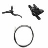 Freno del.Shimano 2 Pist. BL-MT401 + BR-MT410 + Latig.