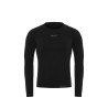 camiseta interior Spiuk Profit Cold&Rain manga larga negro intenso