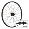 Rueda trasera 26" HG  freno a la llanta alum Negra