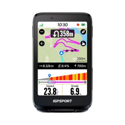 Soporte Garmin KOM Cycling para Garmin (efecto carbono)